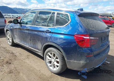 2011 BMW X3 xDrive35I из США, поврежденный, VIN 5UXWX7C55BLL15253